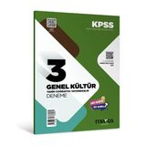 Marka 2026 Kpss Genel Kültür Tarih-Coğrafya-Vatandaşlık 3 Deneme Çözümlü Marka Yayınları