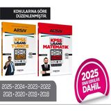 Marka 2026 Kpss Lisans Türkçe + Matematik Çıkmış Sorular Son 8 Yıl Konularına Göre 2 Li Set Arşiv Serisi Marka Yayınları