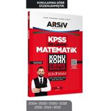 Marka 2026 Kpss Ön Lisans Matematik Çıkmış Sorular Son 7 Yıl Konularına Göre Çözümlü Arşiv Serisi Marka Yayınları