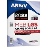 Marka 8. Sınıf Arşiv Serisi Lgs 2022 Çıkmış Sorular Çözümlü Tıpkı Basım Marka Yayınları