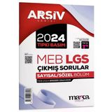 Marka 8. Sınıf Lgs Arşiv Serisi 2024 Çıkmış Sorular Çözümlü Tıpkı Basım Marka Yayınları