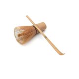 Marka Bambu Matcha Çayı Karıştırıcı Fırça ve Kaşık Bamboo Whisk Köpürtücü