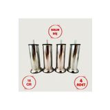 Marka Baza Koltuk Kanepe Ayağı Civatalı 12 Cm (4 Adet) 3/8 Kalın Diş