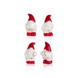 [marka] Dekoratif Askılı Biblo 4lü Set 4x4x7 cm
