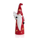 [marka] Dekoratif Yılbaşı Süsü Led Işıklı Cüce 8x7x22 cm