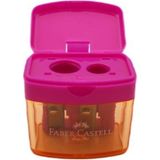 Marka Faber Castell Minibox Duo Kalemtıraş 38 29 01-Pembe - Renkli - Ölçü - Tip