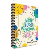 Marka Faber Castell Pp Kapak Grafiti Spiralli Defter 80 Yp Çizgili 5075 000427-WORK Hard - Renkli - Ölçü - Tip