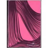 Marka Faber Castell Pp Kapak Waves Spiralli Defter 100 Yp Çizgili 5075 000436-PEMBE - Renkli - Ölçü - Tip