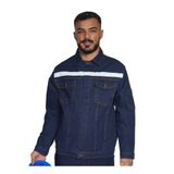 Marka İŞÇİ TİPİ REFLEKTÖRLÜ ERKEK KOT CEKET/İNCE MONT