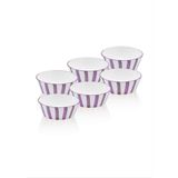 [marka] Joy Çorba Kasesi 6lı Set Mor 14 cm