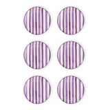 [marka] Joy Pasta Tabağı 6lı Set Mor 19 cm