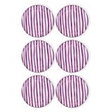 [marka] Joy Servis Tabağı 6lı Set Mor 26 cm