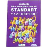 Marka Mcolor Güzel Yazı Defteri 40 Yp-Mor - Renkli - Ölçü - TİP