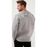 Marka Mix New Age Sırt Baskılı Üç İplik Sweatshirt