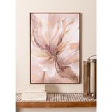 [marka] Neutral Floral Kanvas Tablo 70x100 cm TBL0106