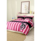 Marka Nevresim Takımı Çift Kişilik Pamuklu Saten Kumaş 6 Parça 3D Dijital Baskı Duvet Cover Set Model NO:126 - Renkli - 200 x 220 cm