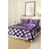 Marka Nevresim Takımı Çift Kişilik Pamuklu Saten Kumaş 6 Parça 3D Dijital Baskı Duvet Cover Set Model No:16 - Renkli - 200 x 220 cm