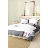 Marka Nevresim Takımı Çift Kişilik Pamuklu Saten Kumaş 6 Parça 3D Dijital Baskı Duvet Cover Set Model No:47