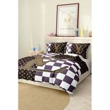 Marka Nevresim Takımı Çift Kişilik Pamuklu Saten Kumaş 6 Parça 3D Dijital Baskı Duvet Cover Set Model No:68