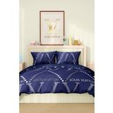 Marka Nevresim Takımı Çift Kişilik Pamuklu Saten Kumaş 6 Parça 3D Dijital Baskı Duvet Cover Set Model No:83