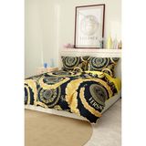 Marka Nevresim Takımı Çift Kişilik Pamuklu Saten Kumaş 6 Parça 3D Dijital Baskı Duvet Cover Set Model No:97 - Renkli - 200 x 220 cm
