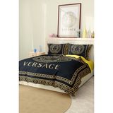 Marka Nevresim Takımı Çift Kişilik Pamuklu Saten Kumaş 6 Parça 3D Dijital Baskı Duvet Cover Set Model No:98 - Renkli - 200 x 220 cm
