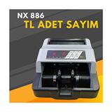 Marka Nx 886 Para Sayma Makinesi TL Adet Sayım Gelişmiş Sensör Teknolojisi ile Hızlı ve Güvenilir