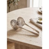 [marka] Ostrica Salata Maşası Gümüş 24 cm
