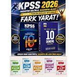 Marka + Pegem 2026 Kpss Genel Yetenek Genel Kültür Fasikül Deneme Ve Bigelio Branş Branş Deneme Set