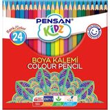 Marka Pensan Kidz 24LÜ Boya Kalemi 56324 - Renkli - Ölçü - Tip