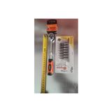 Marka Rico Uzatmalı Cırcır Kolu 1/4 Lokma Kolu Ve 1/4 Lokma Torx Seti Takımı