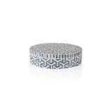 [marka] Sedef Yuvarlak Kutu 30x23x8 cm TLC0090