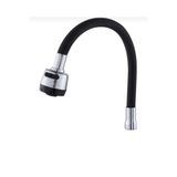 Marka Ticaret AVM Renkli Spiral Oynar Başlıklı Esnek Lavabo ve Mutfak Borusu, Siyah Gümüş Renk seçenekleri
