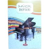 Marka Tokaç A4 Müzik Defteri Karton Kapak 40 Yp-Piyano - Renkli - Ölçü - Tip