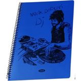 Marka Tokaç A4 Müzik Defteri Spiralli Pp Kapak 40 Yp-Lacivert Dj - Renkli - Ölçü - Tip