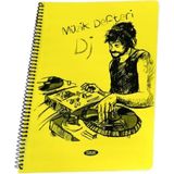 Marka Tokaç A4 Müzik Defteri Spiralli Pp Kapak 40 Yp-Sarı Dj - Renkli - Ölçü - Tip