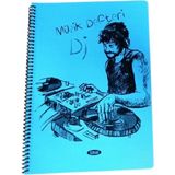 Marka Tokaç A4 Müzik Defteri Spiralli Pp Kapak 40 Yp-Turkuaz Dj - Renkli - Ölçü - Tip