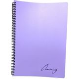 Marka Tokaç A4 Pp Kapak Spiralli 120 Yaprak Defter Kareli TOK-220-MOR - Renkli - Ölçü - Tip