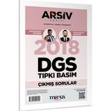 Marka Yayınları 2018 Dgs Arşiv Serisi Tıpkı Basım Çıkmış Sorular