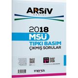 Marka Yayınları 2018 MSÜ Tıpkı Basım Çıkmış Sorular