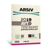 Marka Yayınları 2019 AYT ARŞİV SERİSİ Tıpkı Basım Çıkmış Sorular Tamamı Video Çözümlü