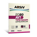 Marka Yayınları 2020 AYT ARŞİV SERİSİ Tıpkı Basım Çıkmış Sorular Tamamı Video Çözümlü