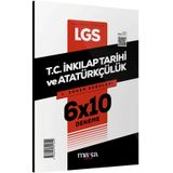 Marka Yayınları - 2023 8. Sınıf LGS 1.Dönem Konuları T.C. İnkılap Tarihi ve Atatürkçülük 6 Deneme