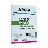 Marka Yayınları 2023 Msü Arşiv Serisi Tıpkı Basım Çıkmış Sorular Tamamı Video Çözümlü