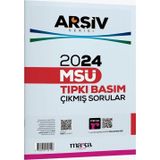 Marka Yayınları 2024 Msü Tıpkı Basım Çıkmış Sorular