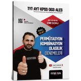 Marka Yayınları 2024 TYT AYT KPSS DGS ALES Permütasyon Kombinasyon Olasılık Denemeleri