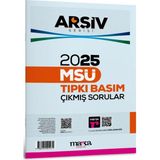 Marka Yayınları 2025 MSÜ Çıkmış Sorular Tıpkı Basım Çözümlü Arşiv Serisi Mesleki Hazırlık Kitabı