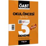 Marka Yayınları 2025 Öabt Okul Öncesi Öğretmenliği Tamamı Çözümlü 3 Deneme