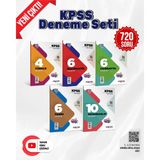 Marka Yayınları 2026 KPSS Genel Kültür Genel Yetenek Tüm Dersler Tamamı Çözümlü Deneme 5 Kitapçık