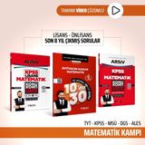 Marka Yayınları 2026 KPSS TYT MSÜ DGS ALES AGS İhtiyacın Kadar Matematik Kampı | 10 Konu | Son 8 Yıl Matematik Konu Konu Çıkmış Sorular